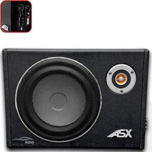 Caixa De Som Slim Asx 12v 150w Rms Automotiva Woofer Compacto