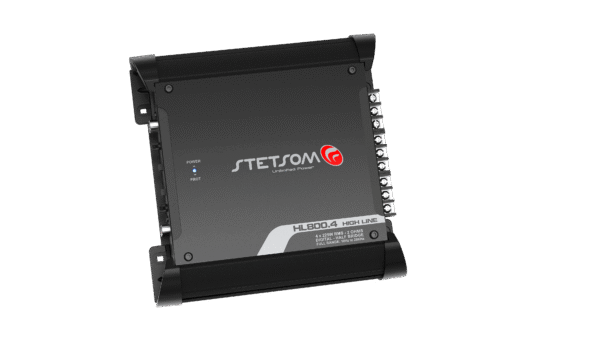 Módulo Amplificador Stetsom HL 800.4 900W RMS 4 Canais Som Automotivo 4 Ohms Bridge - Imagem 7