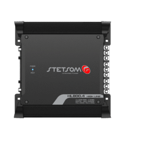 Módulo Amplificador Stetsom HL 800.4 900W RMS 4 Canais Som Automotivo 4 Ohms Bridge