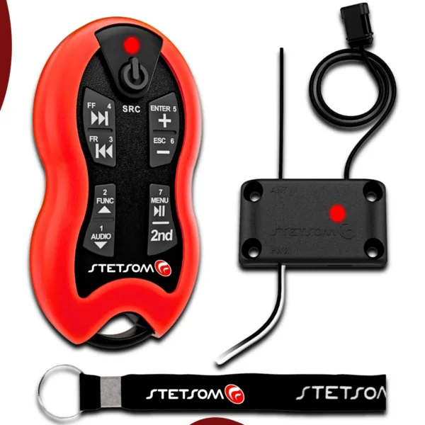 Controle Longa Distância Stetsom SX2 - 500 Metros | Cor Vermelho
