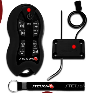 Controle Longa Distância Stetsom SX2 - 500 Metros | Cor Preto