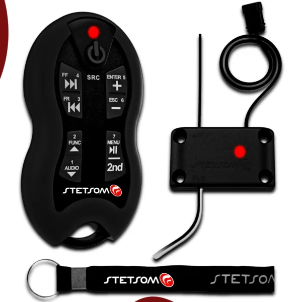 Controle Longa Distância Stetsom SX2 - 500 Metros | Cor Preto