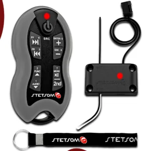 Controle Longa Distância Stetsom SX2 - 500 Metros | Cor Grafite
