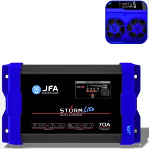 Fonte Jfa 70 Amperes Som Automotivo Bivolt 127/220v Storm Lite