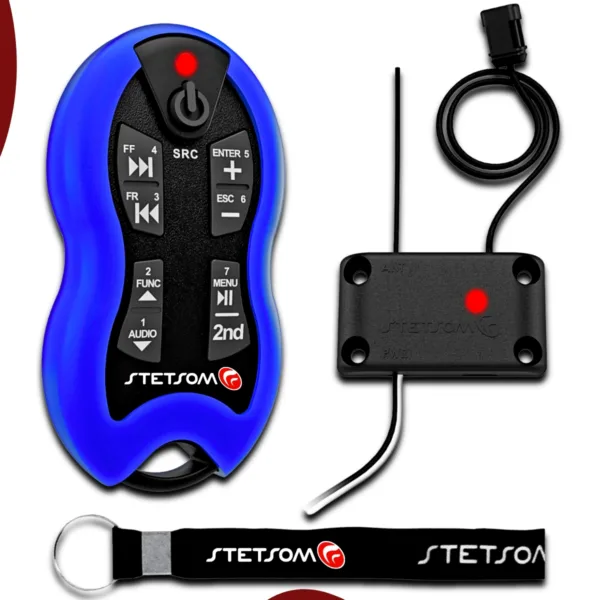 Controle Longa Distância Stetsom SX2 - 500 Metros | Cor Azul
