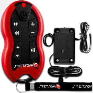 Controle Longa Distância Stetsom SX1- 500 Metros | Cor Vermelho