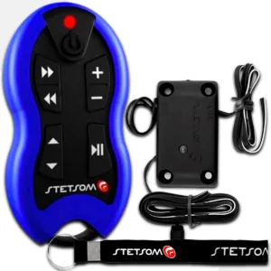 Controle Longa Distância Stetsom SX1- 500 Metros | Azul