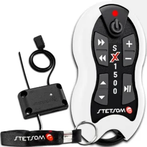 Controle Longa Distância Stetsom SX1500 Metros | Branco