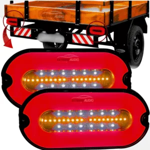 Par de Lanterna Carretinha Smart Multi Função 12V Asx5311