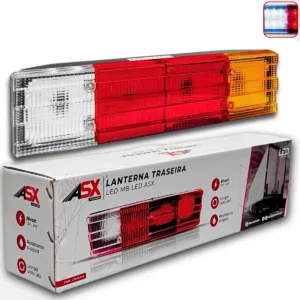 Lanterna Traseira Mb Led 12-24V Bivolt C/Vigia Asx5306