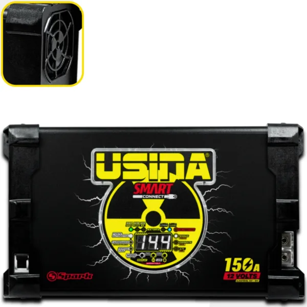 Fonte Carregador Usina 150Amperes Connect Bivolt Automático