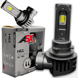 Par De Lampada De Led Asx Plug-In 12V 50W 7500 Lumens 6000K - H8