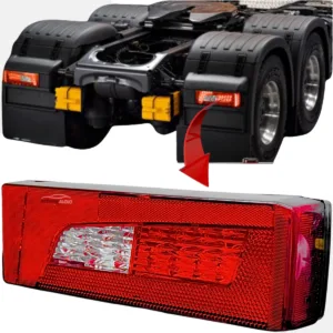 Lanterna Traseira LED 24V – Streamline Séries 4 / 5 / 6 (Scania)