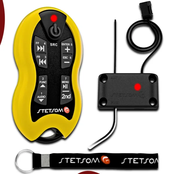 Controle Longa Distância Stetsom SX2 - 500 Metros | Cor Amarelo