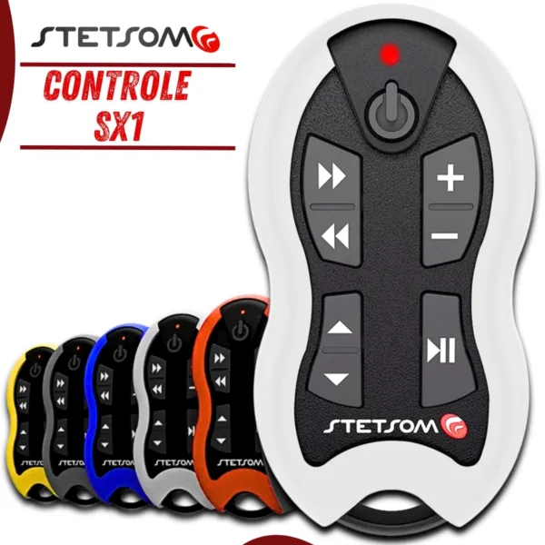 Controle Longa Distância Stetsom SX1- 500 Metros | Cor Branco - Imagem 2