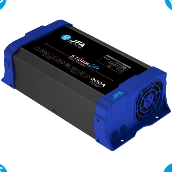 Fonte Jfa 200 Amperes Som Automotivo Bivolt 127/220v Storm Lite - Imagem 3