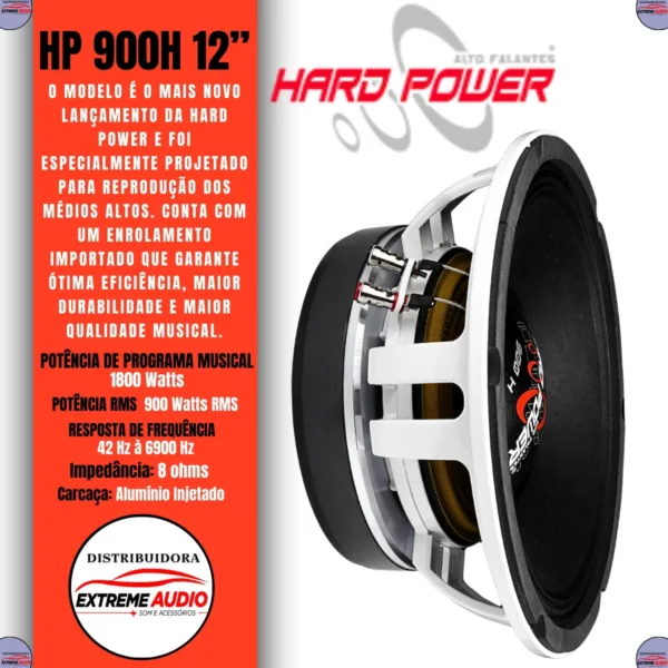 Alto Falante HP900 900w Rms 8 Ohms Hardpower Hp 900 - Imagem 4