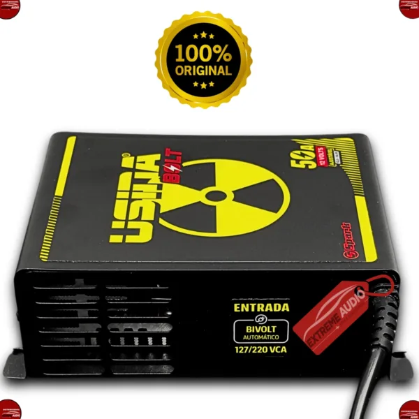 Fonte Usina Carregadora Bolt 50A Bivolt Automática – 12V de Alta Performance - Imagem 3
