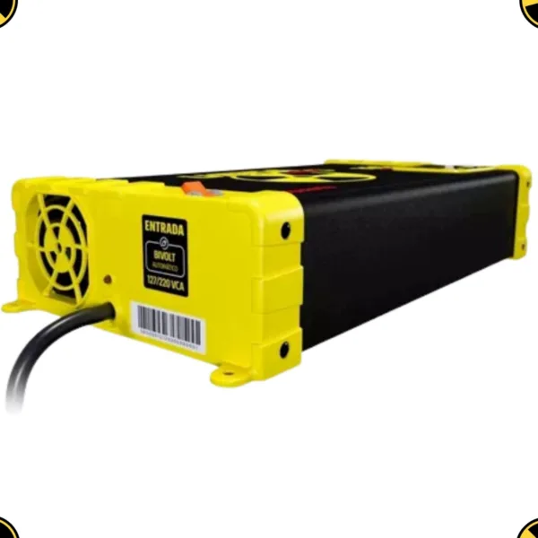 Fonte Usina 200 Amperes Som Automotivo Caixa Bob Bivolt 127/220v Smart - Imagem 4