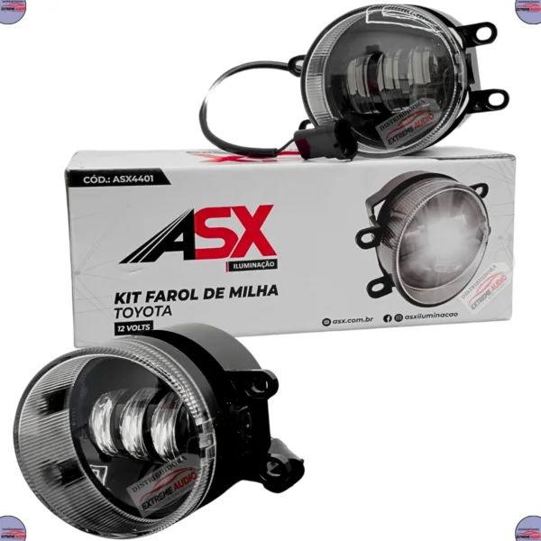 Farol de Milha ASX Toyota Led Globo Linha de Corte Lampada Led Asx - Imagem 3