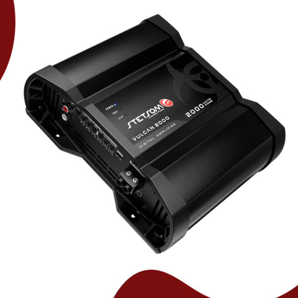 Módulo Stetsom Vulcan 2000W RMS 1 Canal 1/2/4 Ohms Amplificador Automotivo - Imagem 4