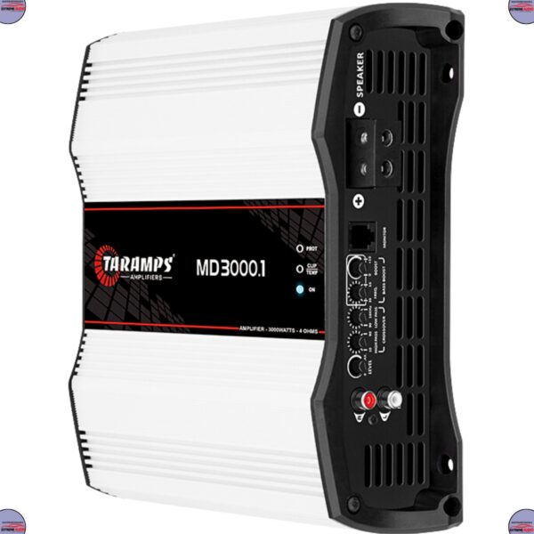 Módulo Taramps Md 3000W RMS 1 Canal 1/2/4 Ohms Amplificador Automotivo - Imagem 4