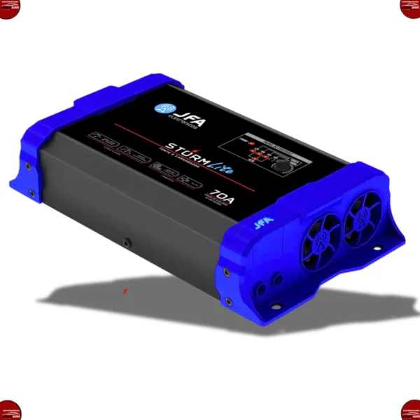 Fonte Jfa 70 Amperes Som Automotivo Bivolt 127/220v Storm Lite - Imagem 4