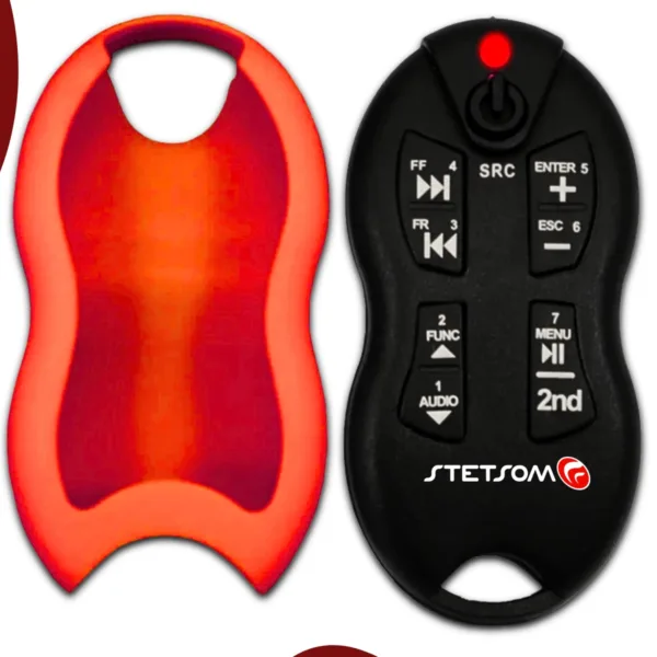 Controle Longa Distância Stetsom SX2 - 500 Metros | Cor Vermelho - Imagem 4