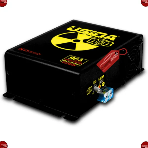 Fonte Usina 90 Amperes Som Automotivo Caixa Bob Bivolt 127/220v Bob - Imagem 4