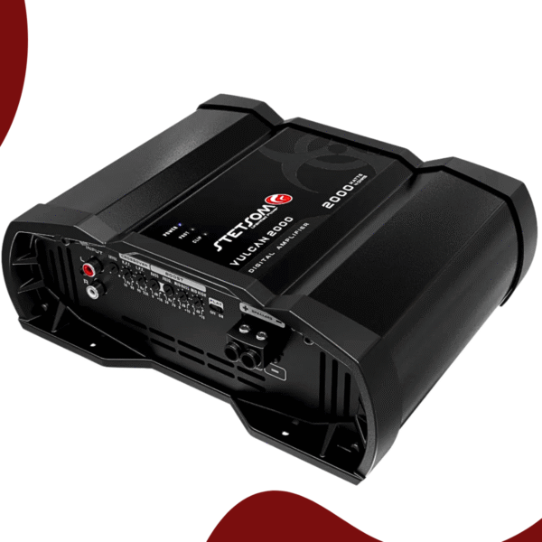 Módulo Stetsom Vulcan 2000W RMS 1 Canal 1/2/4 Ohms Amplificador Automotivo - Imagem 2