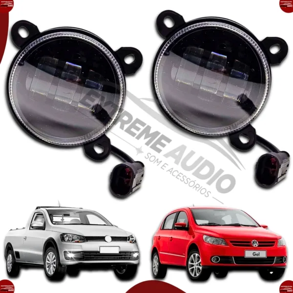 Farol de Milha ASX VW G5 Led Globo Linha de Corte Lampada Led Asx - Imagem 4