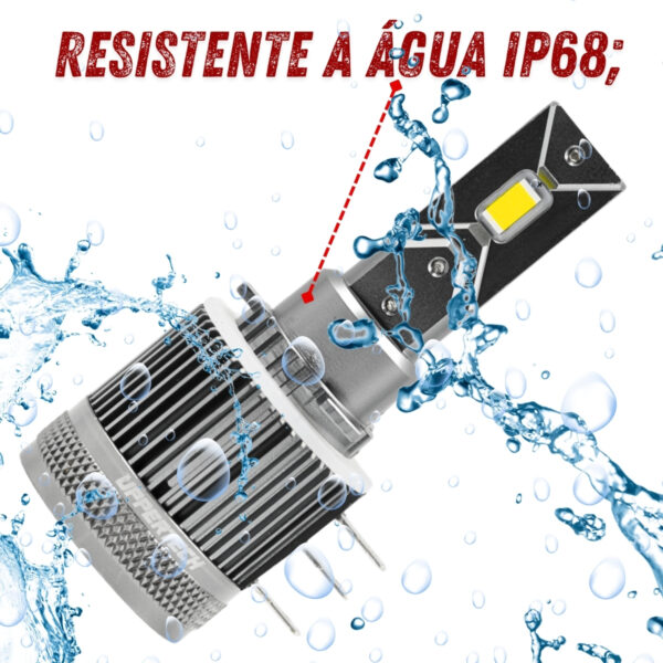 Lâmpada Led H15 Ultra Xtreme White 6000K 13000 Lumens - Imagem 6