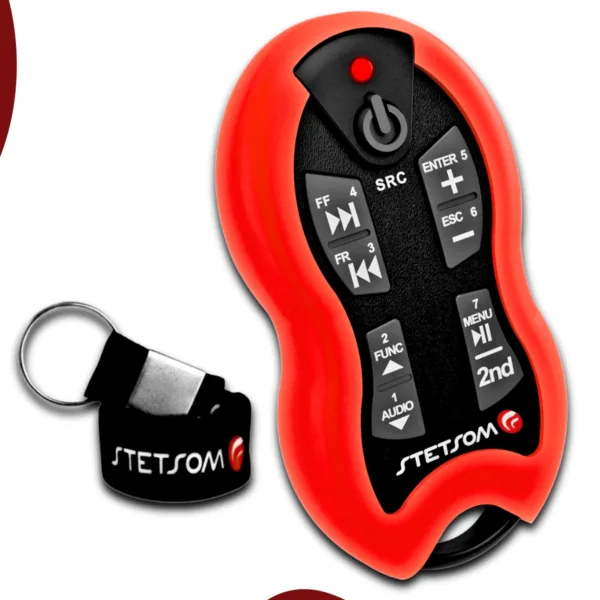 Controle Longa Distância Stetsom SX2 - 500 Metros | Cor Vermelho - Imagem 5