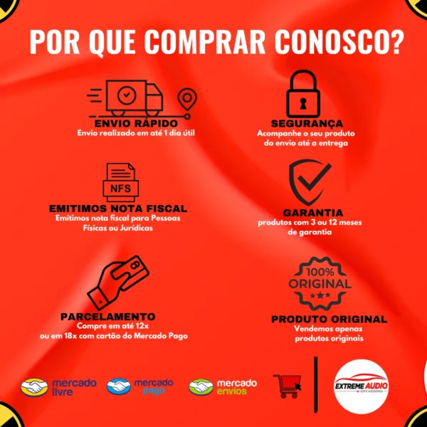Fonte Usina 120 Amperes Som Automotivo Caixa Bob Bivolt 127/220v Smart Battery Meter  - Imagem 6