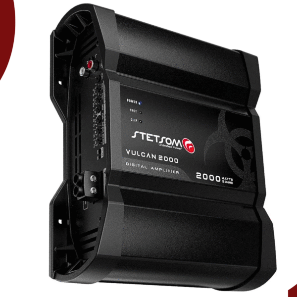 Módulo Stetsom Vulcan 2000W RMS 1 Canal 1/2/4 Ohms Amplificador Automotivo - Imagem 5
