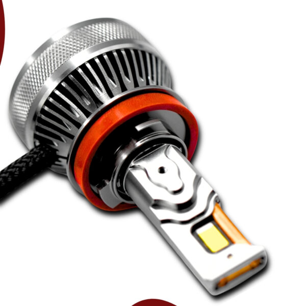 Lâmpada Led Uppertech H11 Ultra Xtreme White 6000K 13000 Lumens - Imagem 6