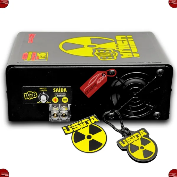 Fonte Usina 90 Amperes Som Automotivo Caixa Bob Bivolt 127/220v Bob - Imagem 6