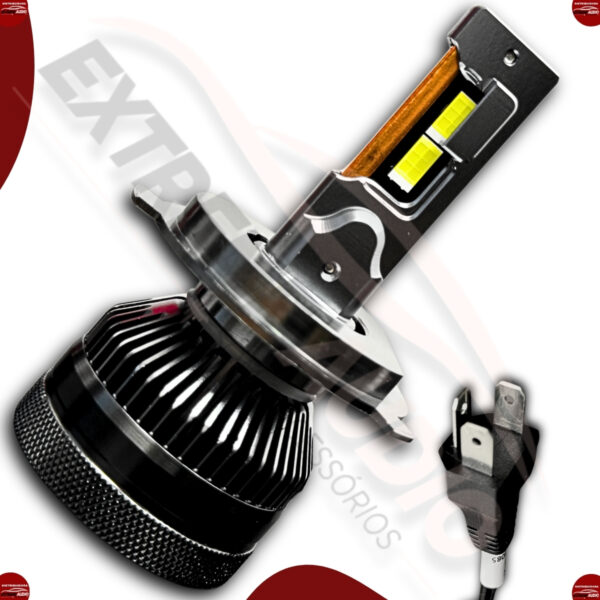 Lâmpada Led H4 Ultra Xtreme White 6000K 13000 Lumens - Imagem 6