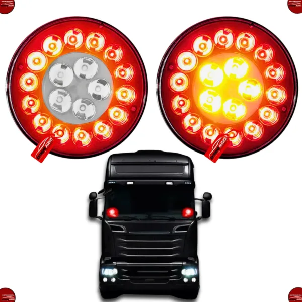 Lanterna Traseira FCR “Corujinha” LED Bivolt – Modelo LFR - Imagem 7