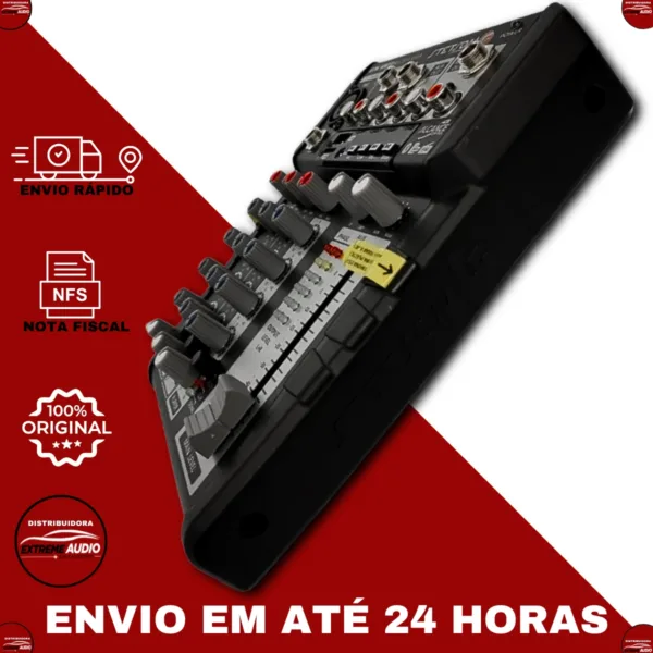 Mesa Som 12V Stm1003 3 Canais 4 Bandas De Equalização - Imagem 8