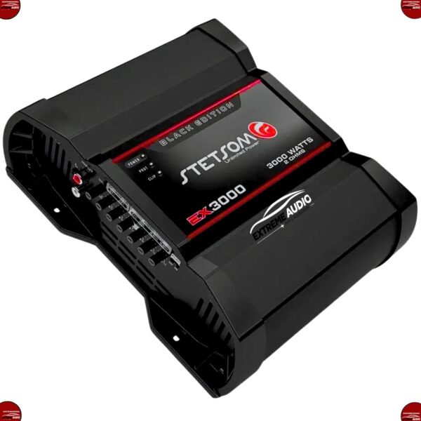 Módulo Stetsom E 3000W RMS 1 Canal 1/2/4 Ohms Amplificador Automotivo - Imagem 5