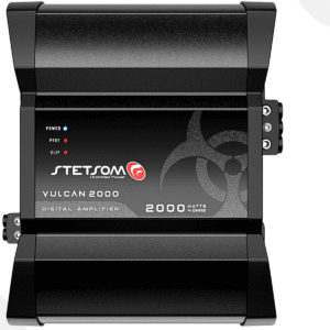 Módulo Stetsom Vulcan 2000W RMS 1 Canal 1/2/4 Ohms Amplificador Automotivo - 4 Ohms