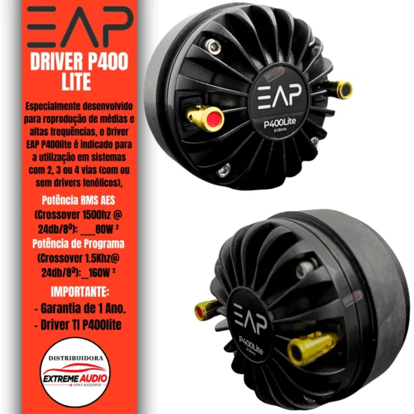 Driver Poliimida EAP P400Lite 8 Ohms - Imagem 2