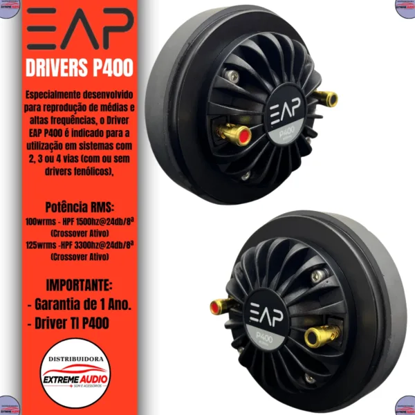 Driver Poliimida EAP P400 8 Ohms - Imagem 2