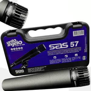 Microfone Santo Angelo Sas 57 Profissional