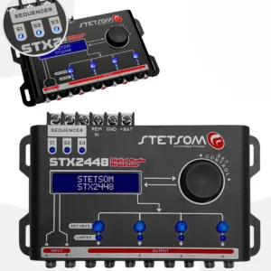 Processador De Áudio Stx2448 Stetsom Crossover Digital