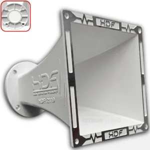 Corneta Expansor Hdf Lente 2119 - Boca Quadrada De 2 Polegadas