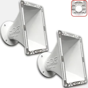 Kit 2 Cornetas Expansor Hdf 1420 - Boca Quadrada De 2 Polegadas