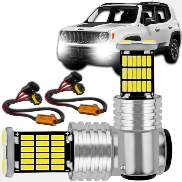 Canceller Jeep Renegade Luz Diurna Drl 2 Polos Asx Par