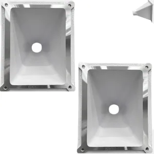 Kit Corneta 1512 Cone Expansor Jarrão pra Driver Lente RR